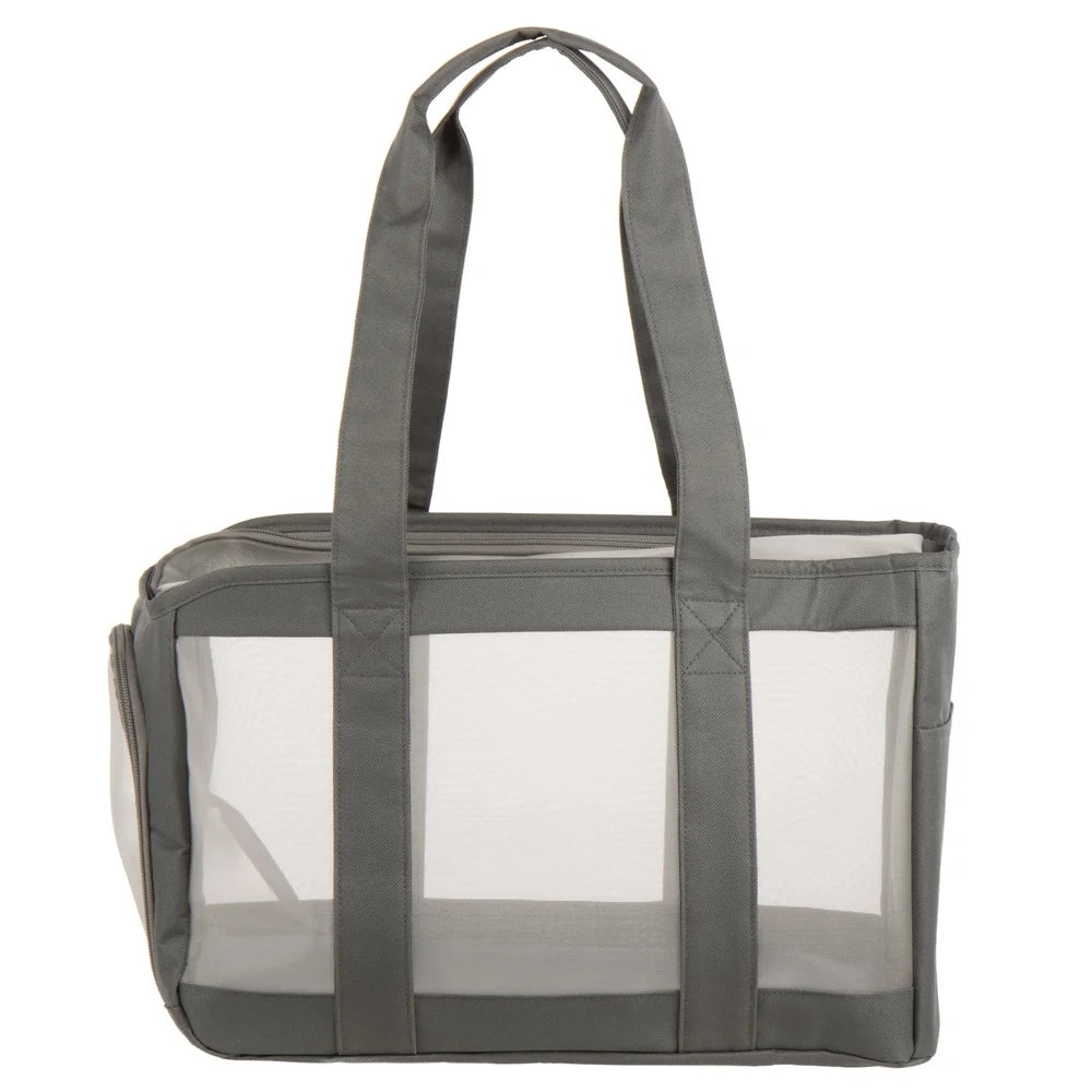 DUTRIEUX Durable Mesh Soft-Sided Pet Tote Carrier For Travel