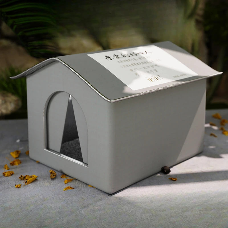 Outdoor Waterproof Pet Cave Bed For Small Dogs And Cats