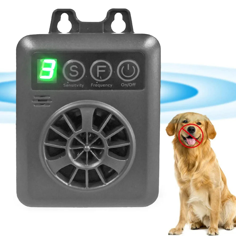 Anti Barking Device, Dog Barking Control Rechargeable Ultrasonic Deterrent Pet Behavior Training Tool for Almost Dogs Pet Suppli
