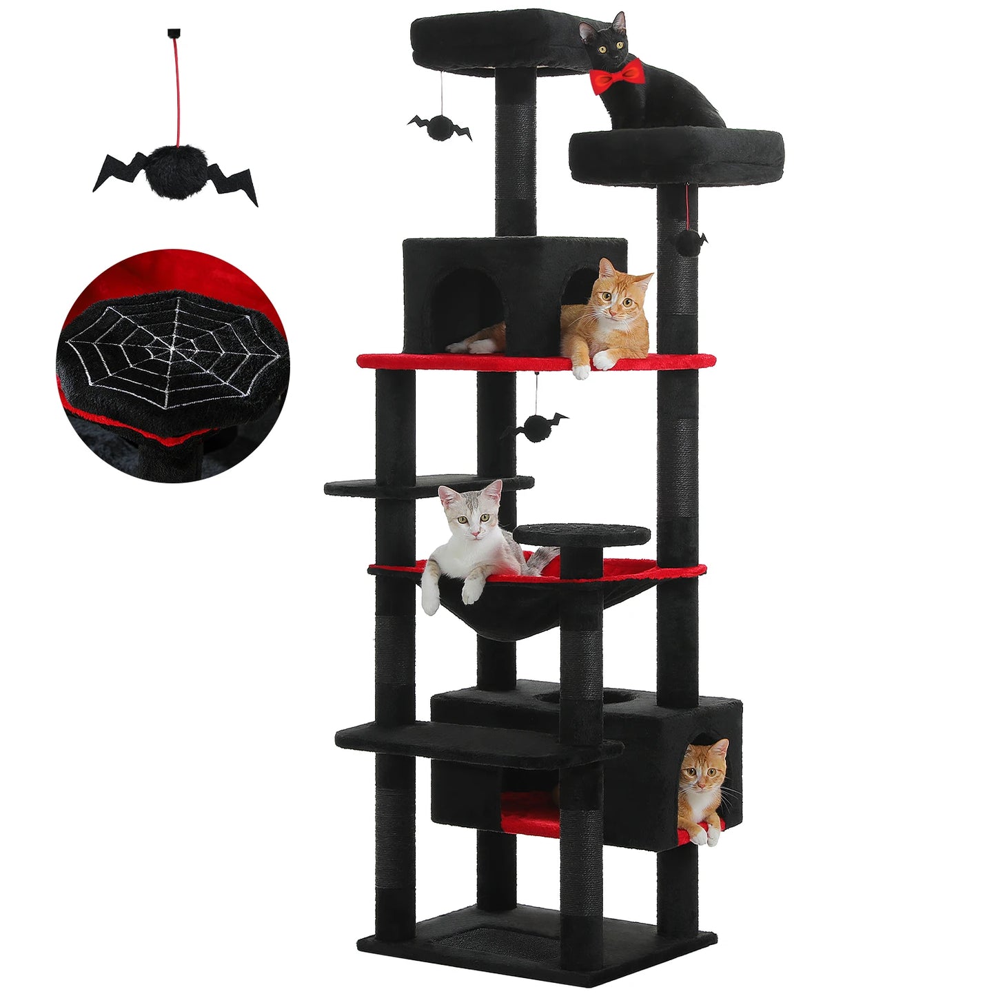 PAWZ Road Cat Tree And Tower For Indoor Cats Hammock