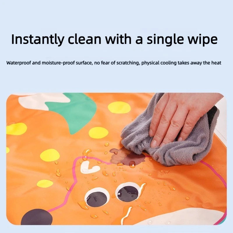Pet Ice Pad Refreshing Cool Summer Dog CatCute Cartoon Easy To Wipe Gel Cat Litter Comfortable Skin-friendly Cool Sleeping Mat
