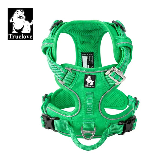 TRUELOVEB Explosion-Proof Dog Harness Camouflage Reflective Nylon
