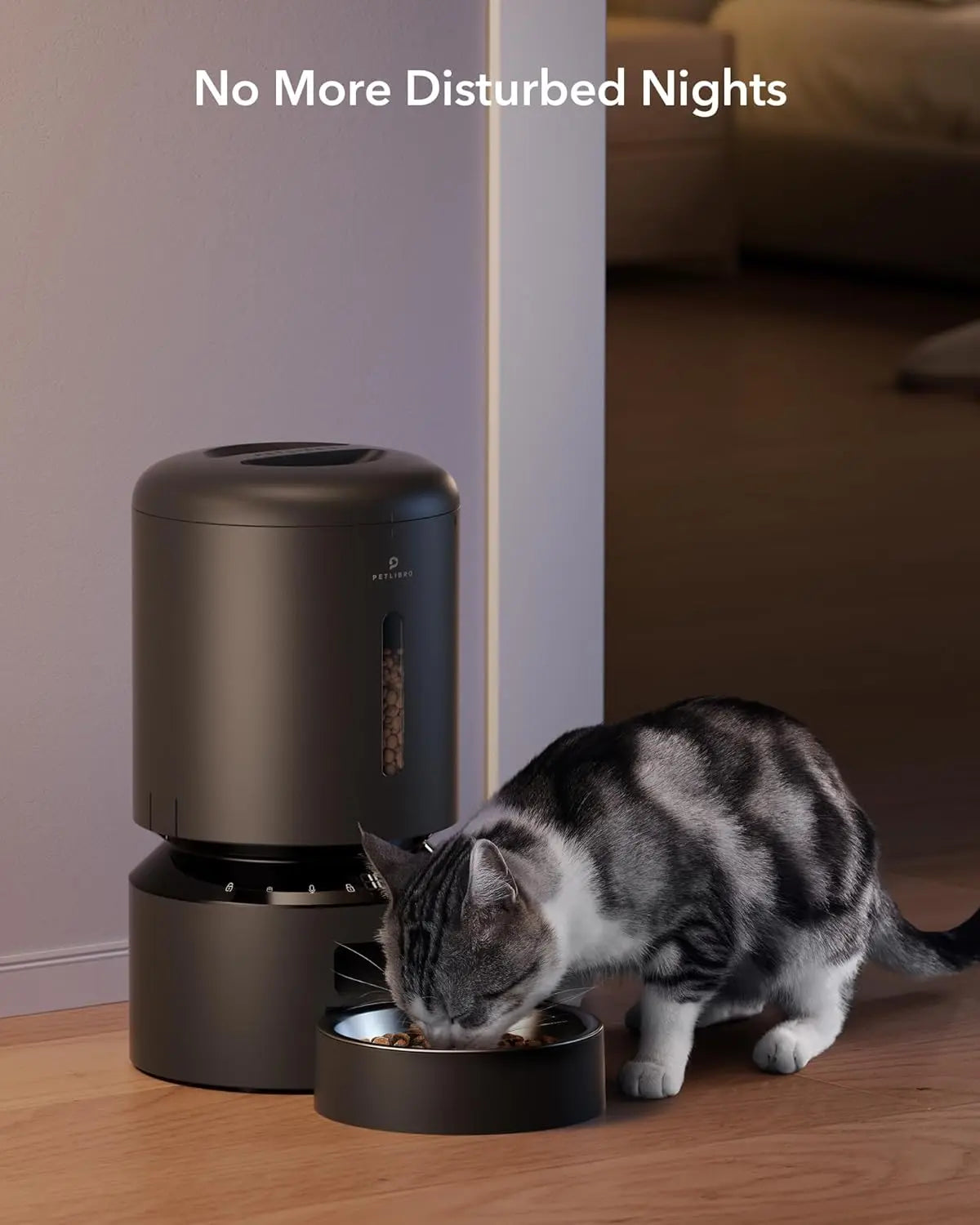 Automatic Pet Feeder With Freshness Preservation For Cats And Dogs