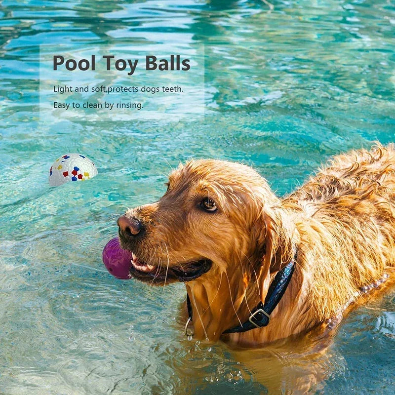 YOUSEH Bite Resistant E TPU Dog Ball Toy