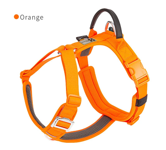 Small Combination No Pull Reflective Adjustable Dog Harness Vest