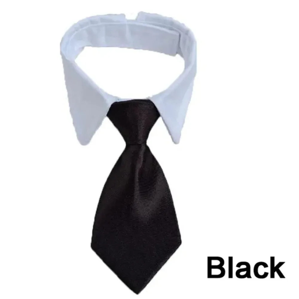 Pet Puppy  Bow Tie Necktie,  Adjustable Pet Neck Tie Costume Formal Dog Collar for Small Dogs and Cats Puppy Ties