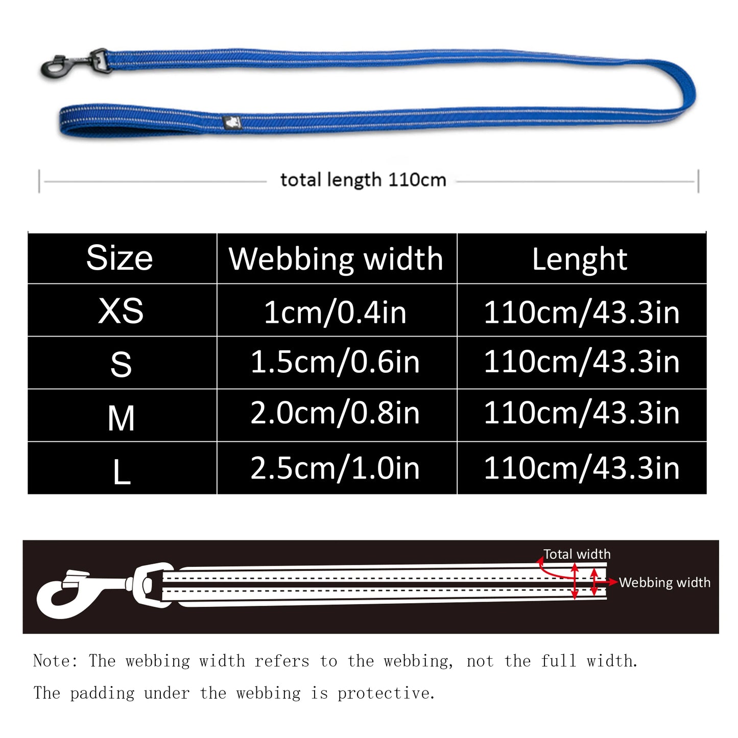 Soft Dog Pet Leash in Harness and Collar Reflective Nylon Cat Mesh Walking Training 11 Color Length 110cm TLL2111