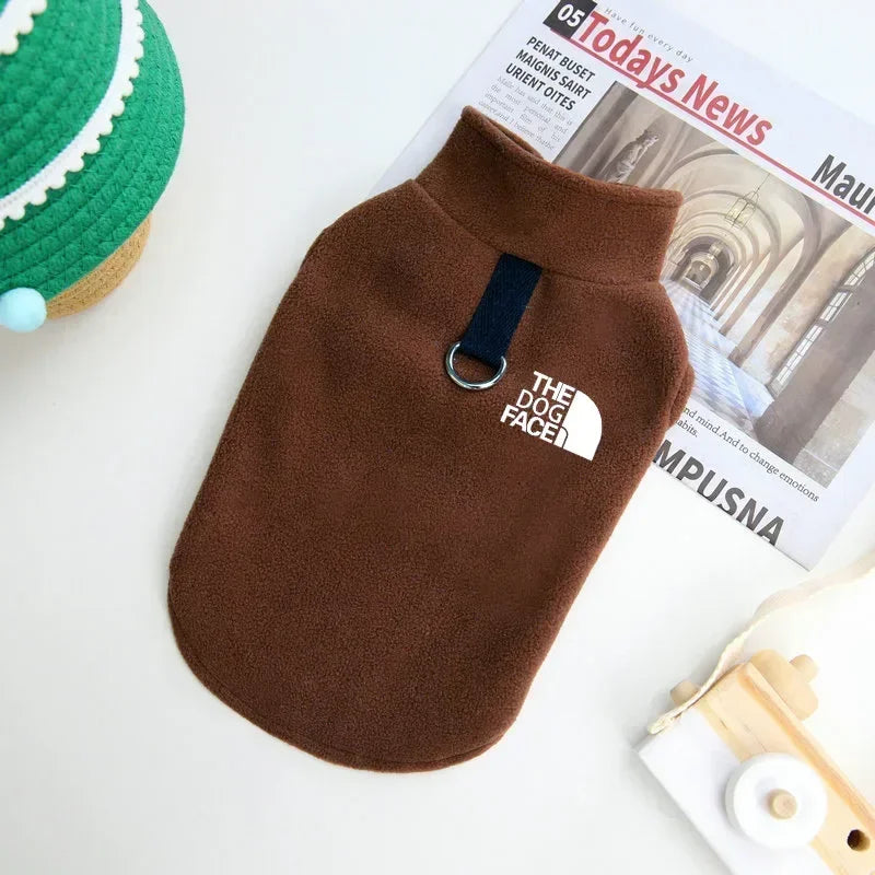 Sichuan Autumn Winter Fleece Dog Sweater Coat for Small Dogs