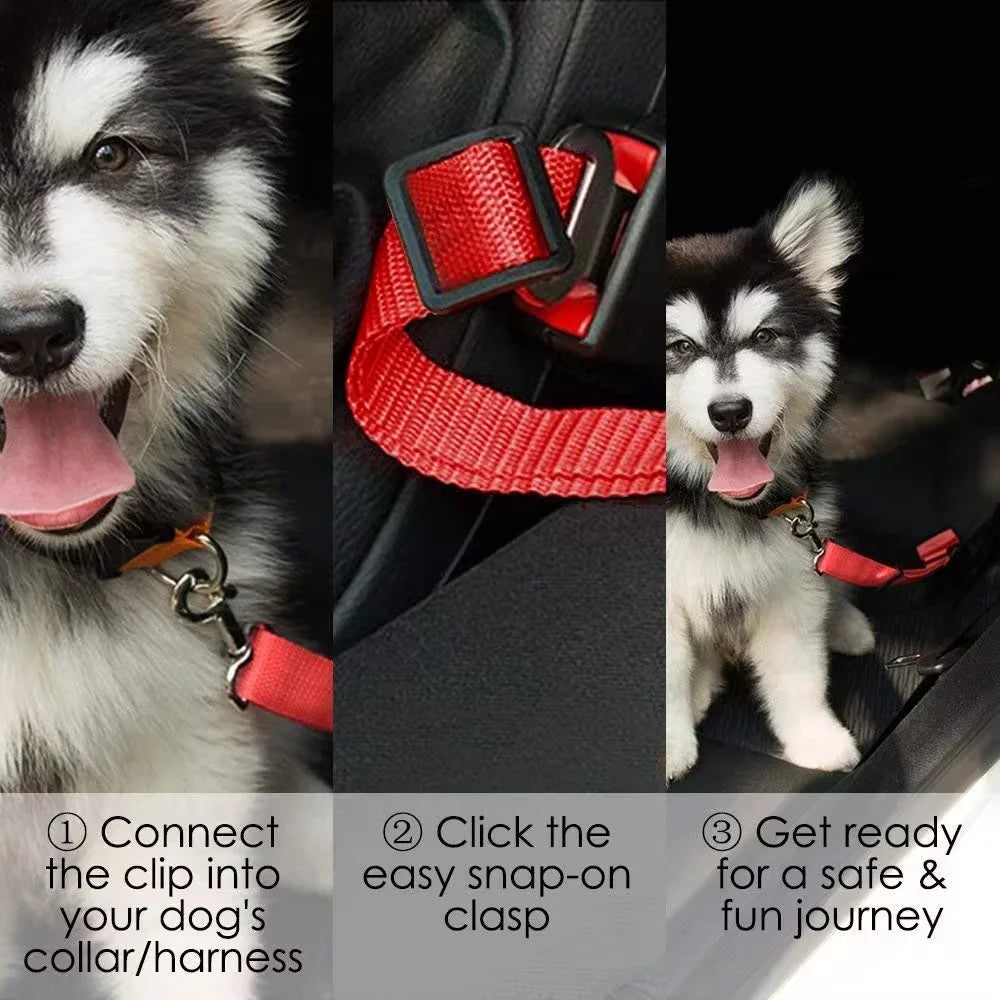 YTYINCN Dog Car Seat Belt Safety Protector Travel Pet Harness