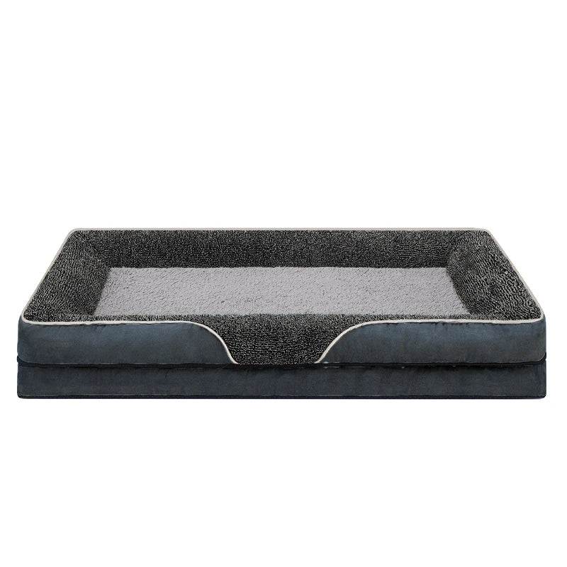 Oversized Removable Washable Dog Bed With Raised Edges