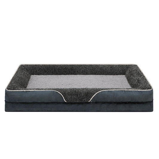 Oversized Removable Washable Dog Bed With Raised Edges