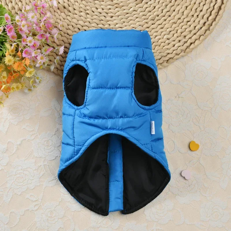 Winter Warm Dog Coat Windproof Jacket