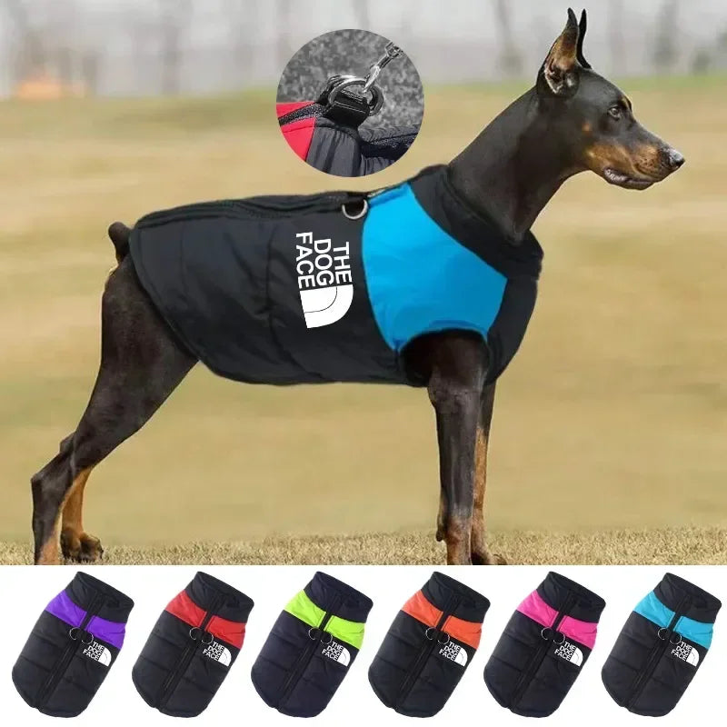 YUNFANCN Waterproof Warm Dog Coat Winter Vest for Dogs