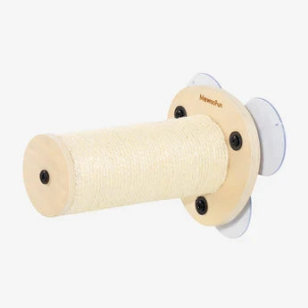 Mewoofun Cat Window Perch Hammock with Climbing Steps and Scratching Post Wooden Window Mounted Cat Bed for Indoor Cats