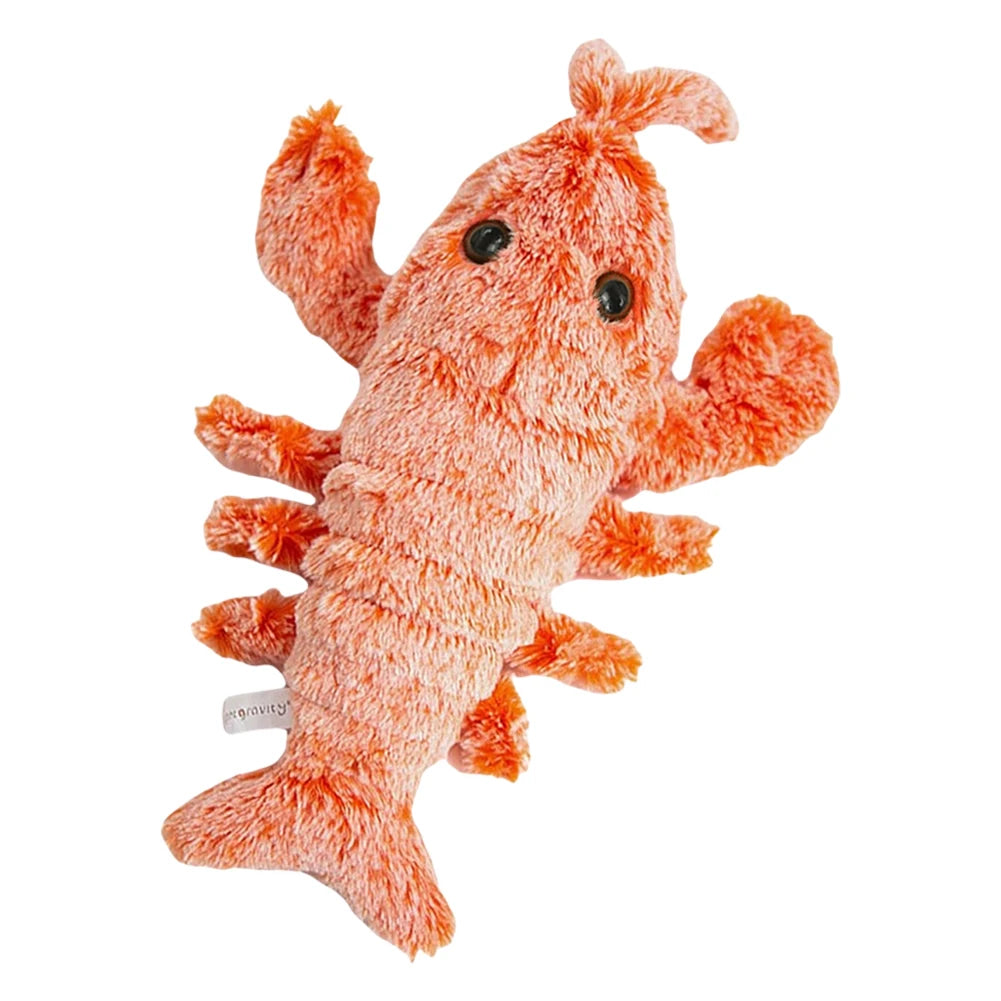 Shunmaii Floppy Lobster Multisensory Interactive Canine Toy With Realistic Teething