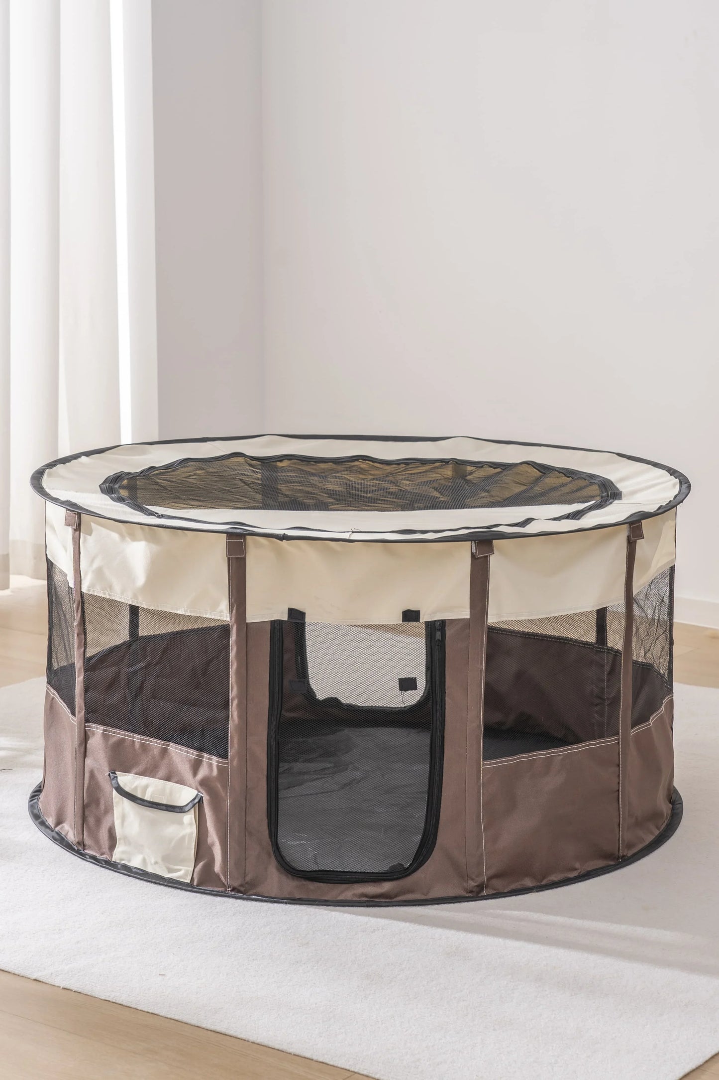 CN Guangdong Zhejiang Foldable Mesh Ventilated Circular Cat And Dog Nest Indoor Outdoor Use