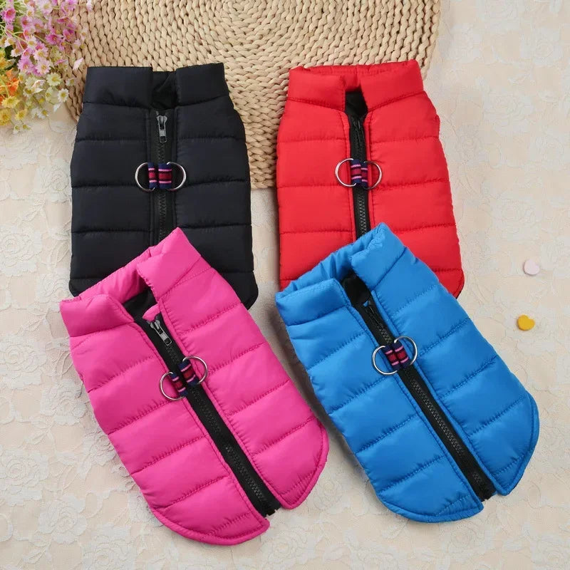 Winter Warm Dog Coat Windproof Jacket