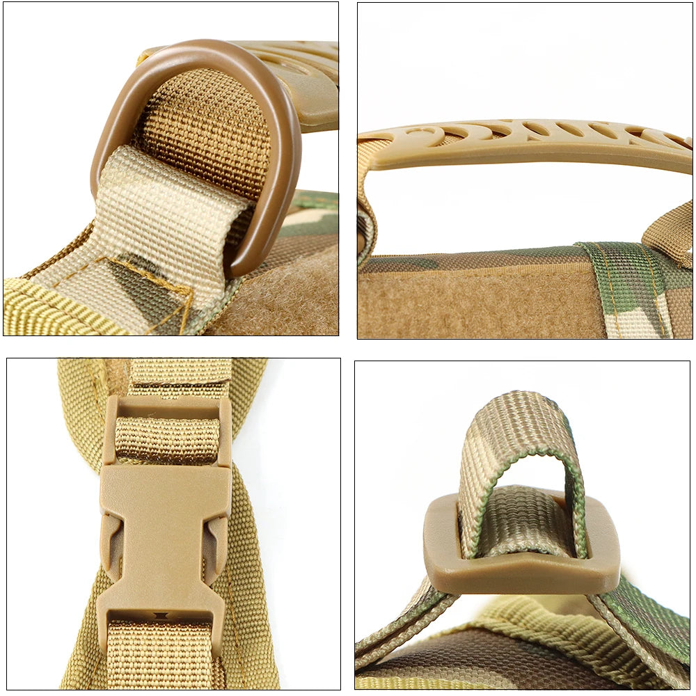 PETRAVEL Tactical Cat Harness With Control Handle Adjustable