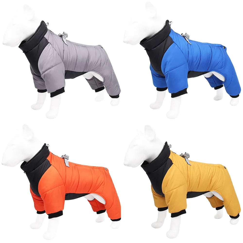 CN Zhejiang Cotton-Padded Dog Winter Coat Windproof